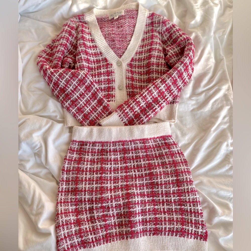 Pink set from miss selfridge size 8-10